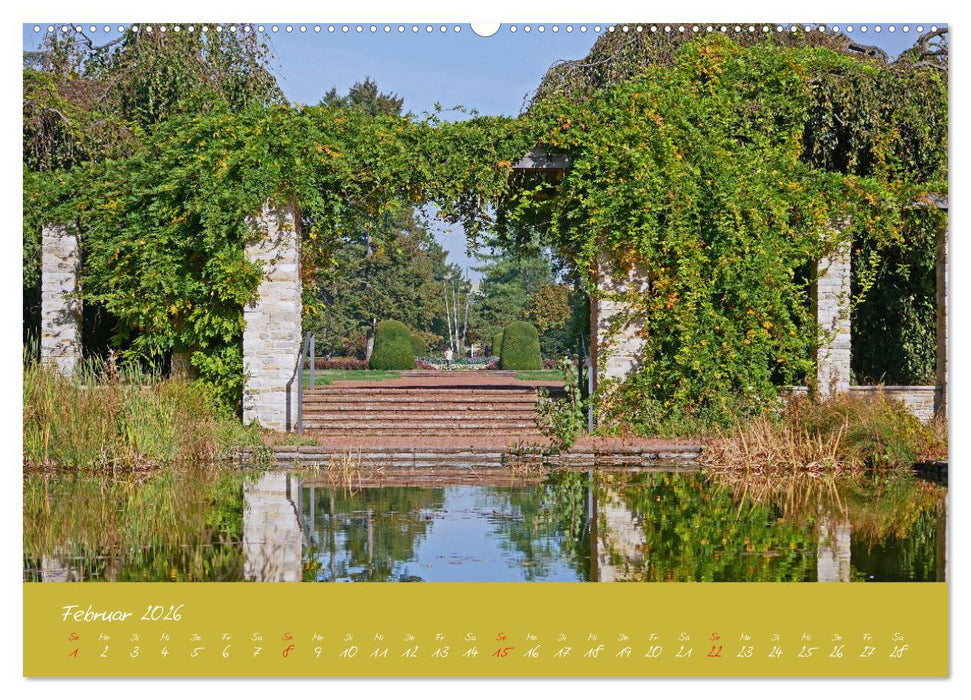 Düsseldorfer Nordpark (CALVENDO Premium Wandkalender 2026)