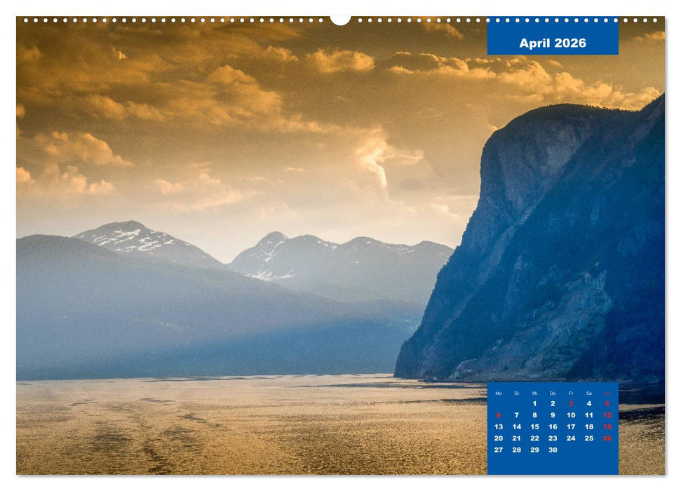 Geiranger - grandiose Fjordlandschaft (CALVENDO Premium Wandkalender 2026)