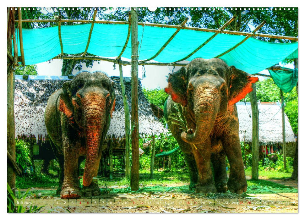 Thailands Süden (CALVENDO Premium Wandkalender 2026)
