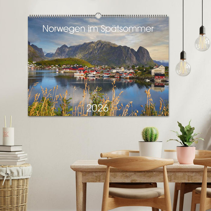 Norwegen im Spätsommer (CALVENDO Wandkalender 2026)