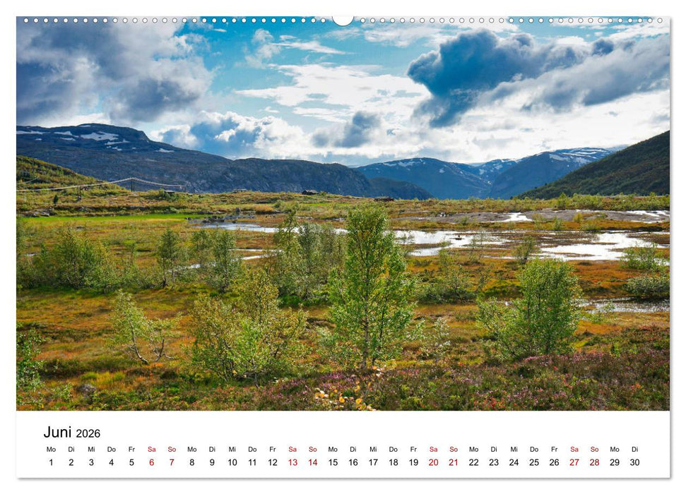 Norwegen im Spätsommer (CALVENDO Wandkalender 2026)