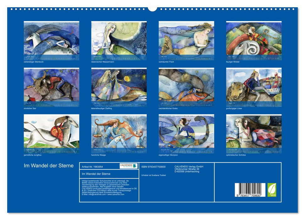 Im Wandel der Sterne (CALVENDO Premium Wandkalender 2026)