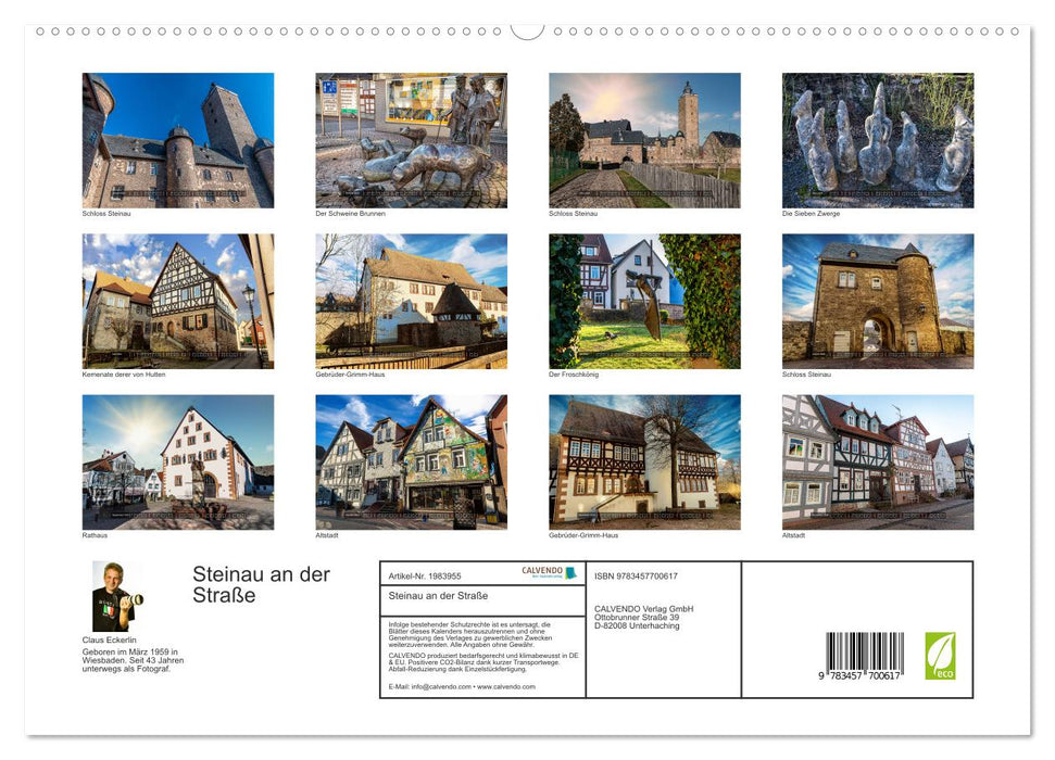 Steinau an der Straße (CALVENDO Premium Wandkalender 2026)