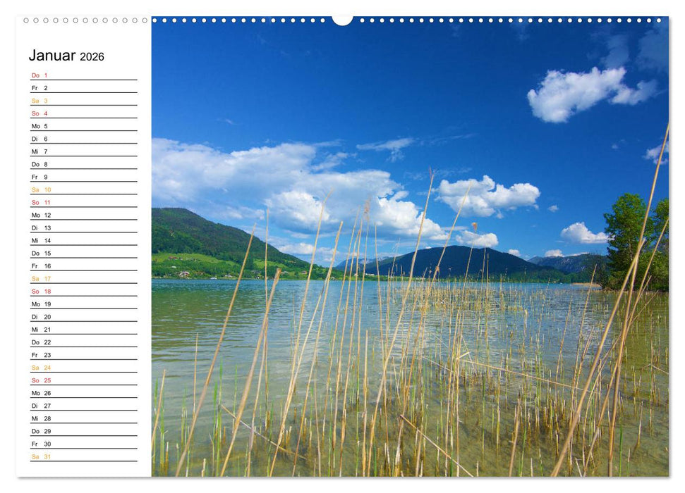 Traumhafter Mondsee (CALVENDO Premium Wandkalender 2026)