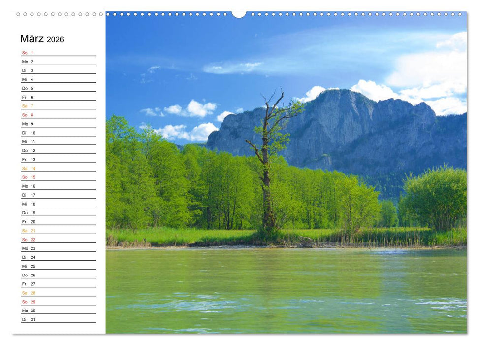 Traumhafter Mondsee (CALVENDO Premium Wandkalender 2026)