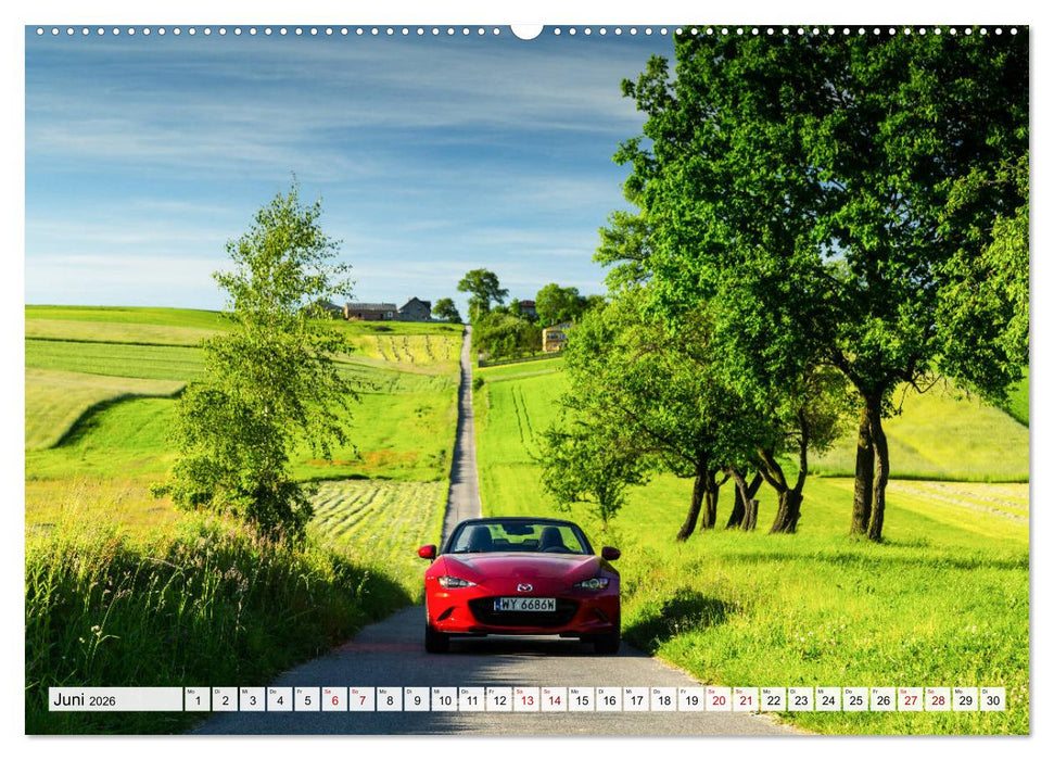 Mein Mazda (CALVENDO Premium Wandkalender 2026)