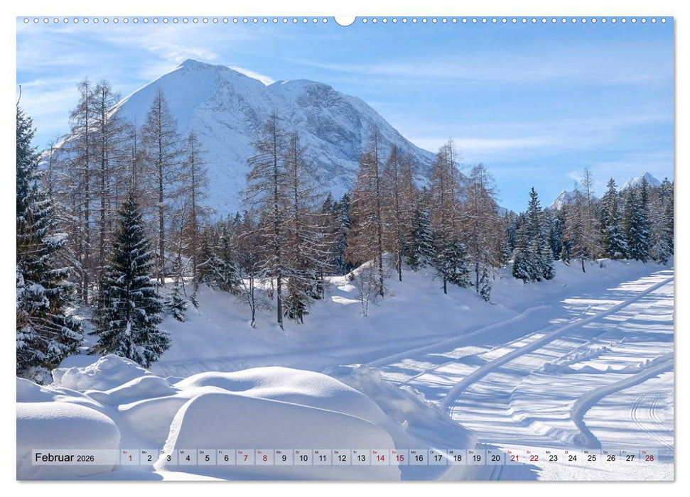 Schneeliebe (CALVENDO Premium Wandkalender 2026)