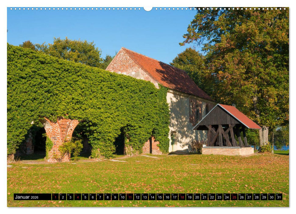 Stille Seen um Himmelpfort (CALVENDO Wandkalender 2026)