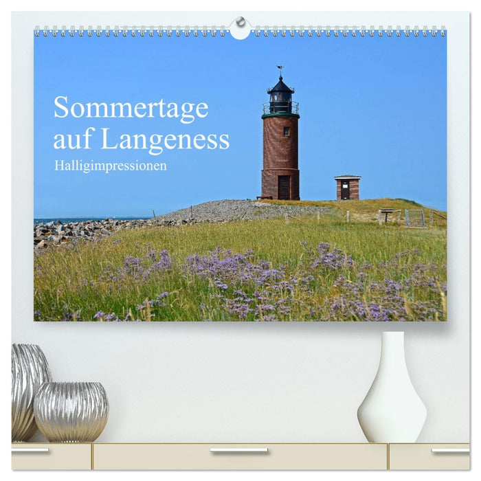 Sommertage auf Langeness (CALVENDO Premium Wandkalender 2026)