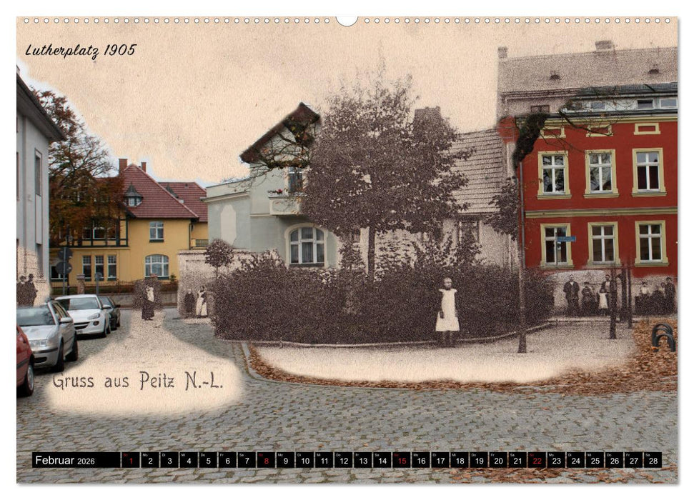 Peitzer Motive alt und neu (CALVENDO Premium Wandkalender 2026)