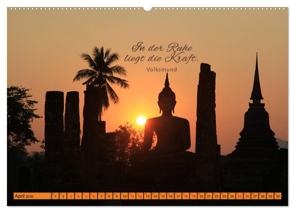 Ruhe und Gelassenheit 2026 (CALVENDO Premium Wandkalender 2026)