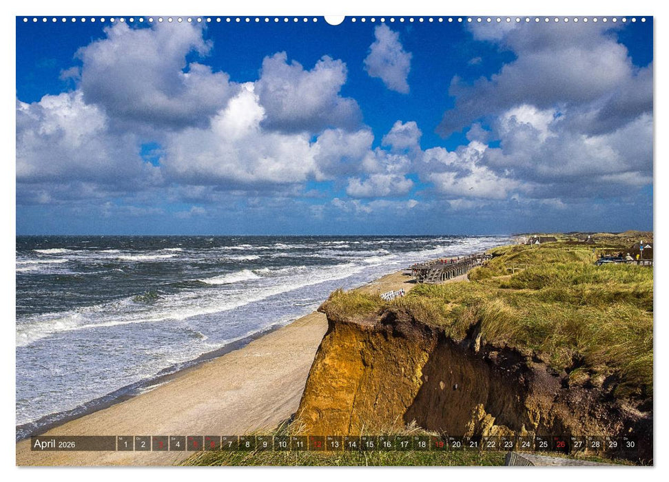 Sylt - Farbige Momente (CALVENDO Premium Wandkalender 2026)