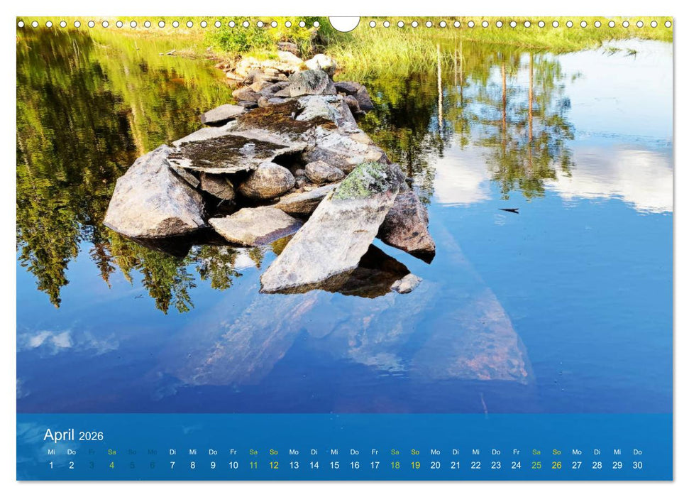 Zauberhaftes Värmland (CALVENDO Wandkalender 2026)