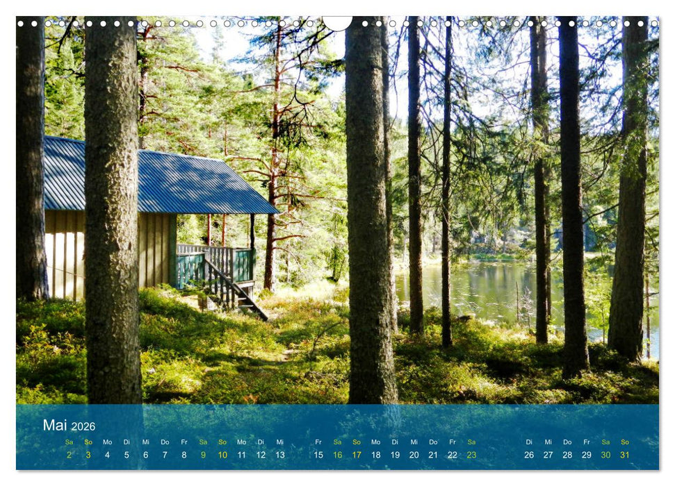Zauberhaftes Värmland (CALVENDO Wandkalender 2026)