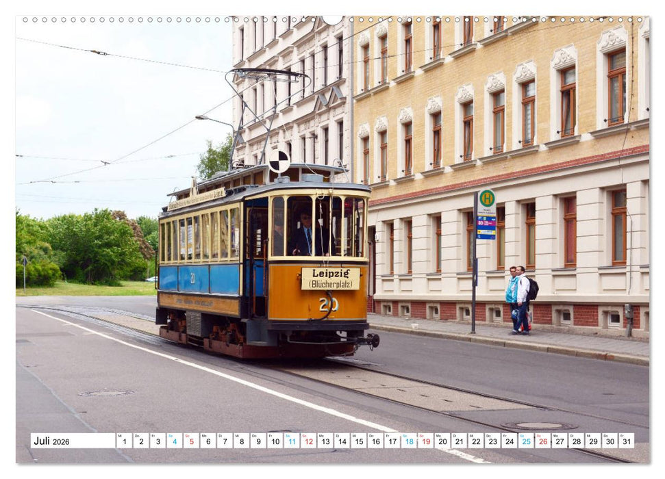 Tram historisch (CALVENDO Premium Wandkalender 2026)