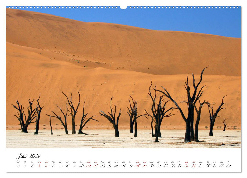 Namibia - Magie der Weite (CALVENDO Premium Wandkalender 2026)