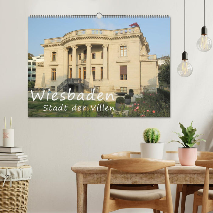 Wiesbaden - Stadt der Villen (CALVENDO Wandkalender 2026)