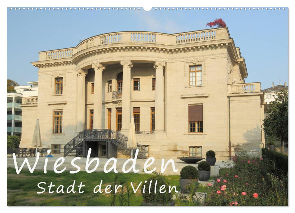 Wiesbaden - Stadt der Villen (CALVENDO Wandkalender 2026)
