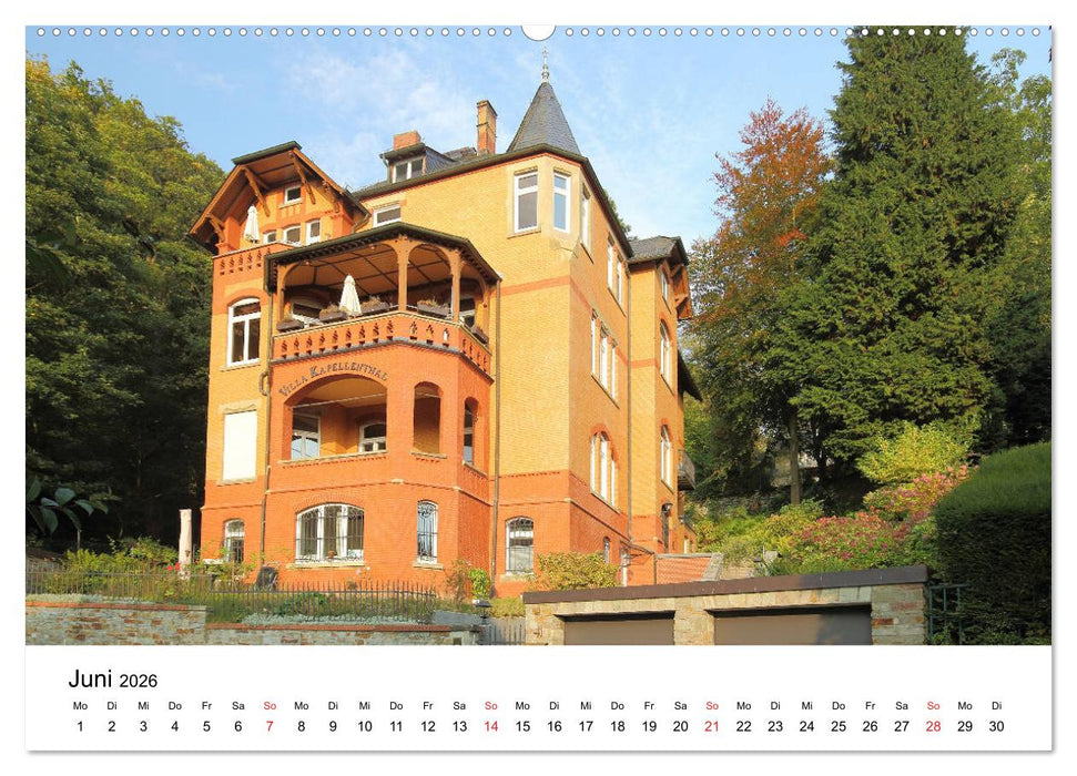Wiesbaden - Stadt der Villen (CALVENDO Wandkalender 2026)
