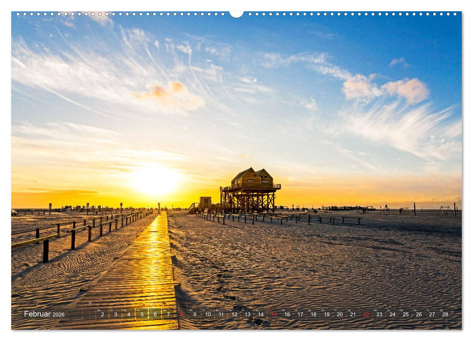 Farbspiele im Licht der Sonne (CALVENDO Premium Wandkalender 2026)