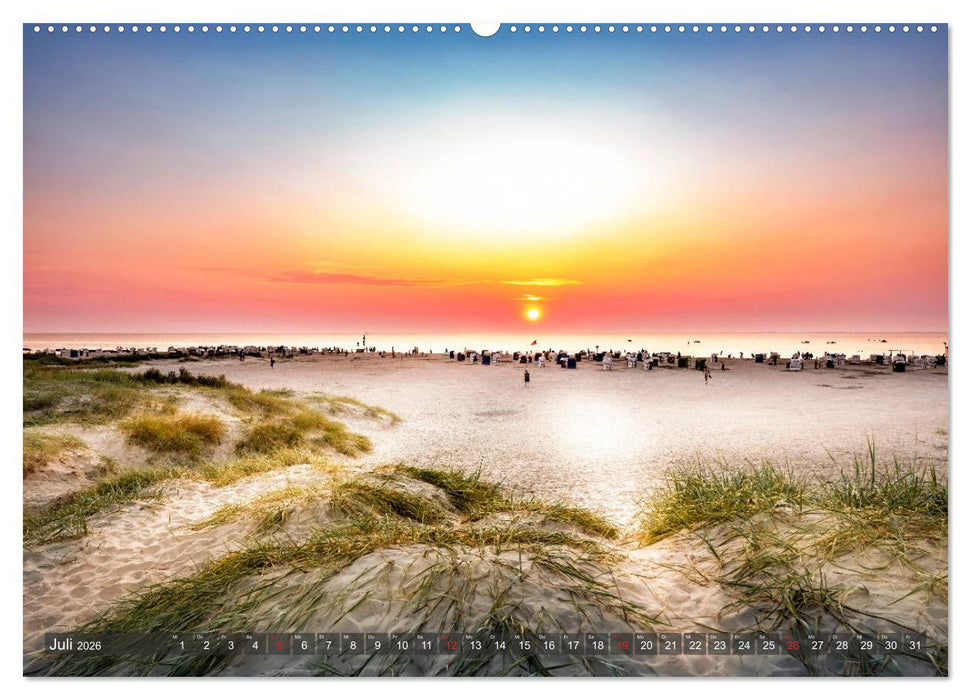 Farbspiele im Licht der Sonne (CALVENDO Premium Wandkalender 2026)