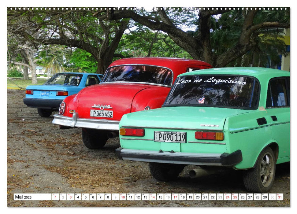 MOSKWITSCH - Auto-Legende der UdSSR (CALVENDO Premium Wandkalender 2026)