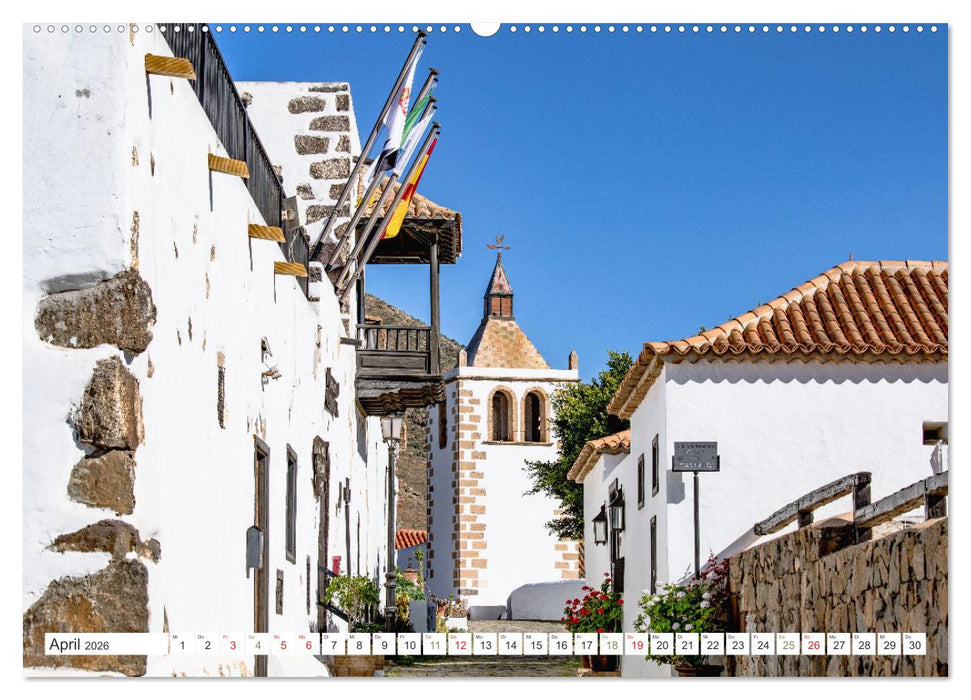 Fuerteventura - Wüstenzauber und Meeresrauschen (CALVENDO Premium Wandkalender 2026)