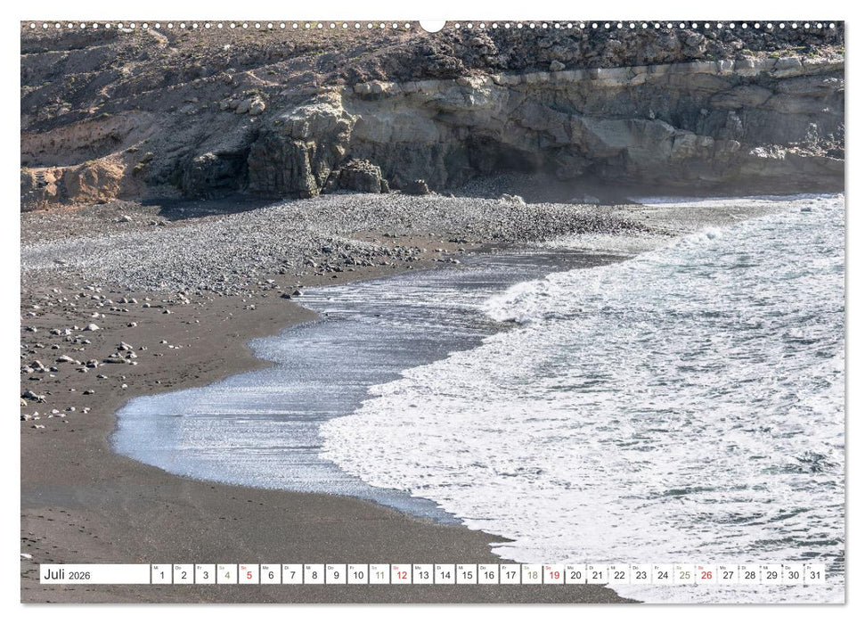 Fuerteventura - Wüstenzauber und Meeresrauschen (CALVENDO Premium Wandkalender 2026)