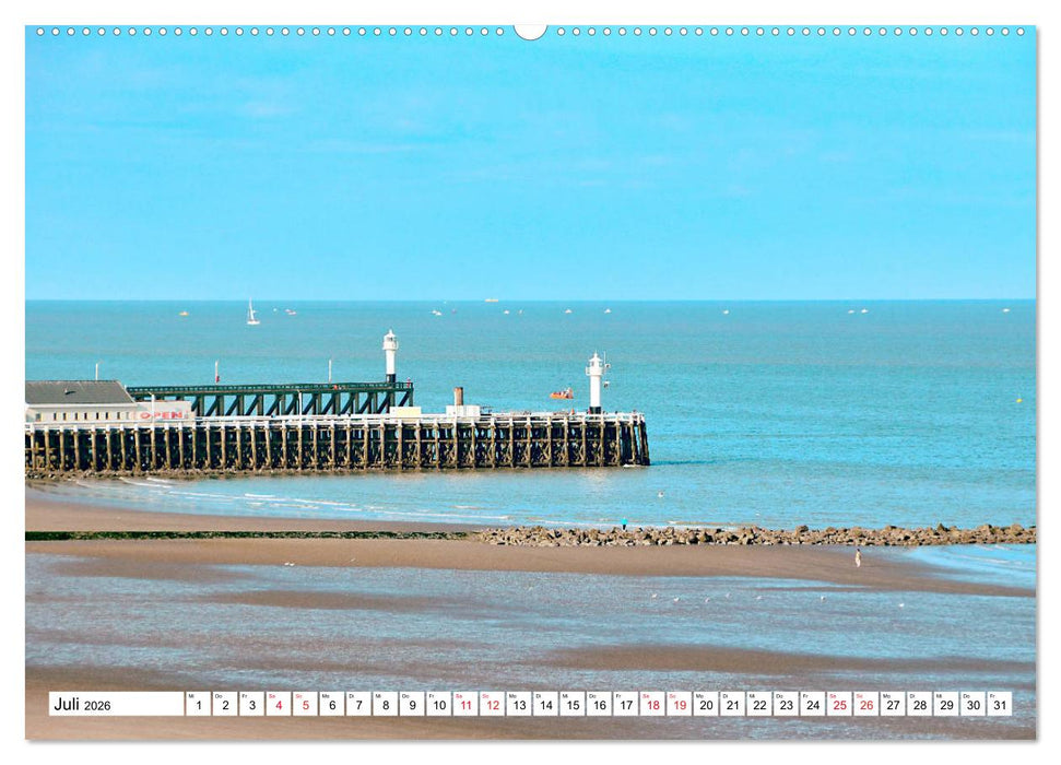 Blankenberge - belgischer Küstenort (CALVENDO Premium Wandkalender 2026)