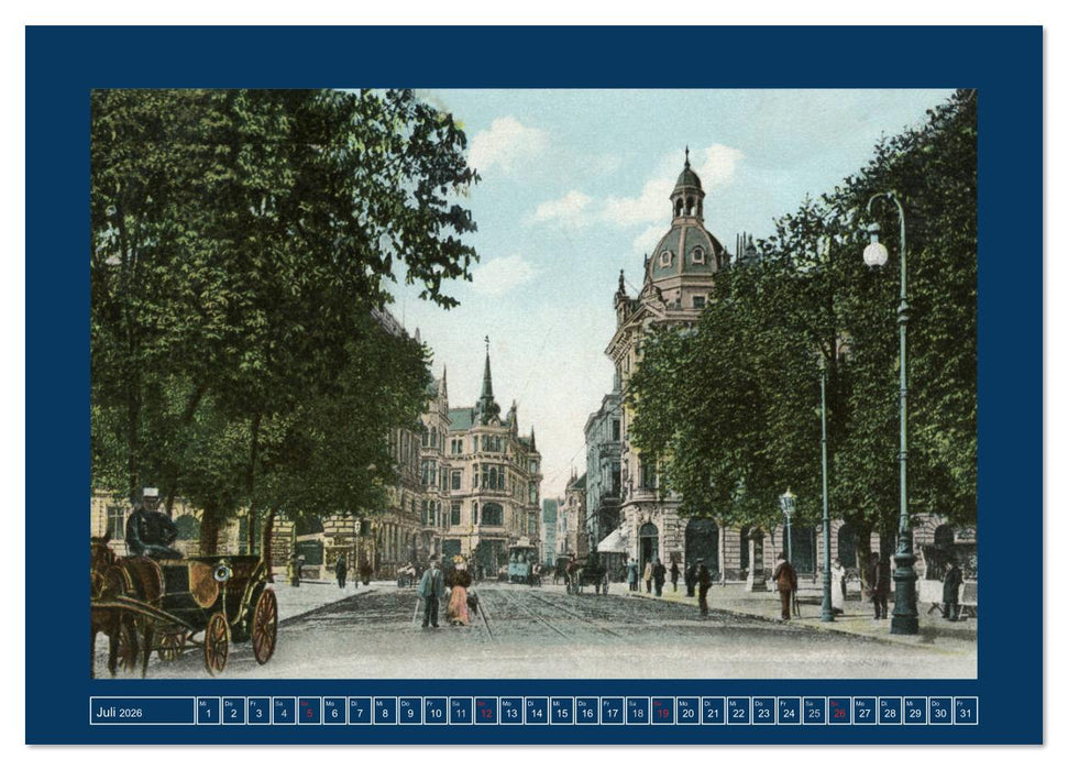 Historisches Bremen an der Weser von 1888 bis 1918 (CALVENDO Premium Wandkalender 2026)