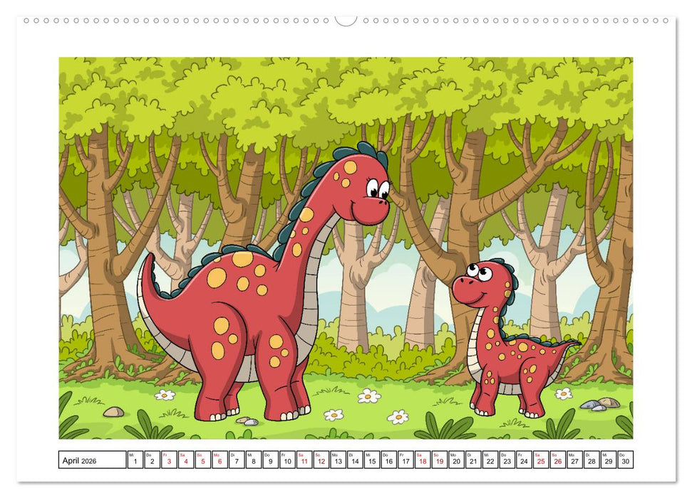 Der bunte Kinderkalender (CALVENDO Wandkalender 2026)