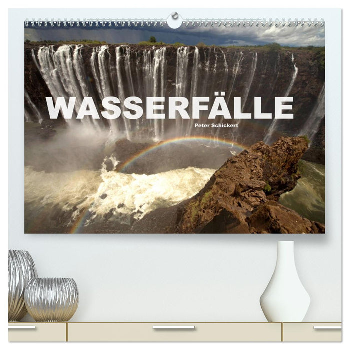 Wasserfälle (CALVENDO Premium Wandkalender 2026)