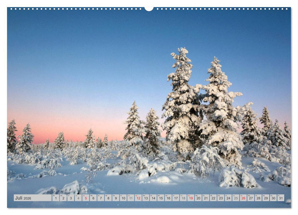 Zauberhaftes Finnland (CALVENDO Premium Wandkalender 2026)