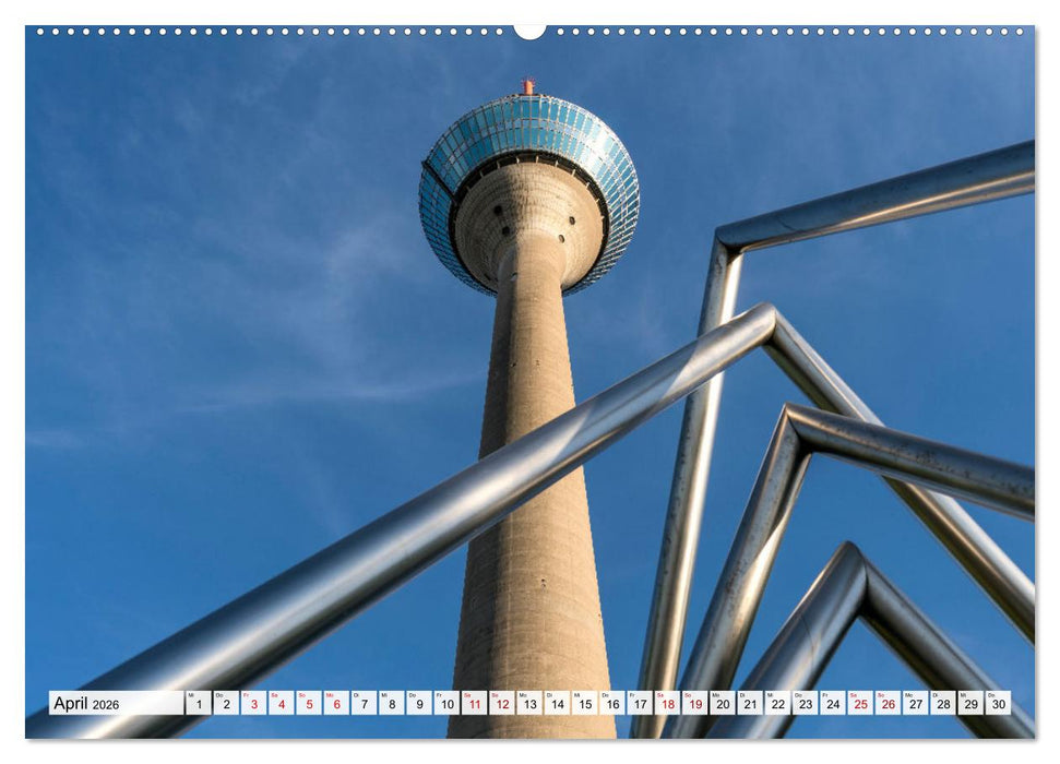 Landeshauptstadt Düsseldorf (CALVENDO Wandkalender 2026)