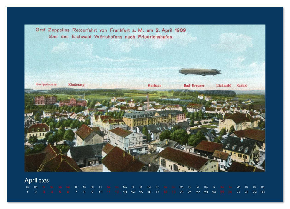 Historisches Frankfurt am Main von 1888 bis 1918 (CALVENDO Premium Wandkalender 2026)