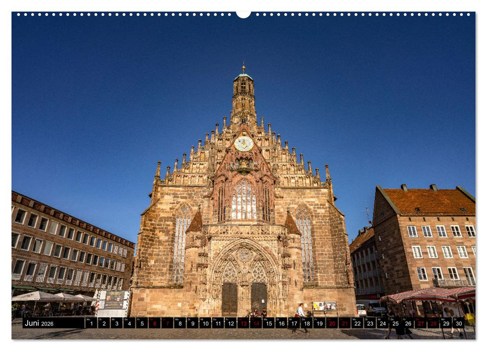 Wunderbares Nürnberg (CALVENDO Premium Wandkalender 2026)