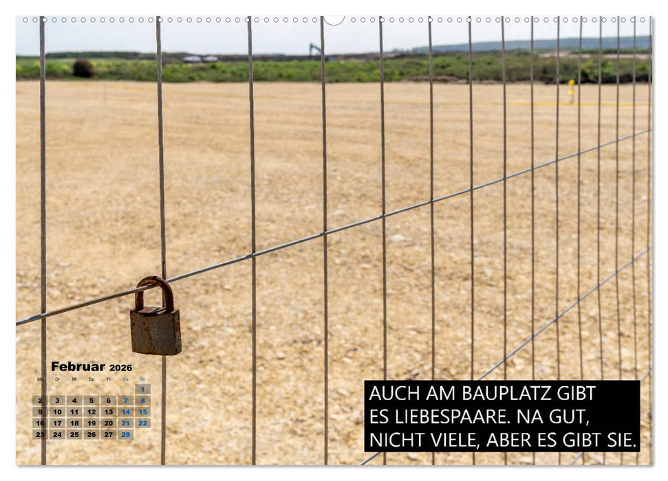 Humor in der Bauindustrie (CALVENDO Premium Wandkalender 2026)
