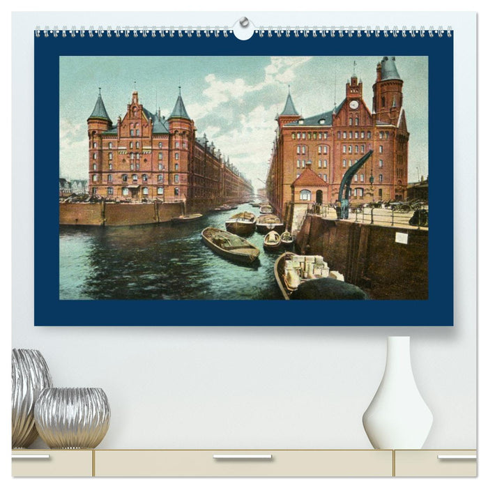 Lebendiges Hamburg von 1888 bis 1918 (CALVENDO Premium Wandkalender 2026)