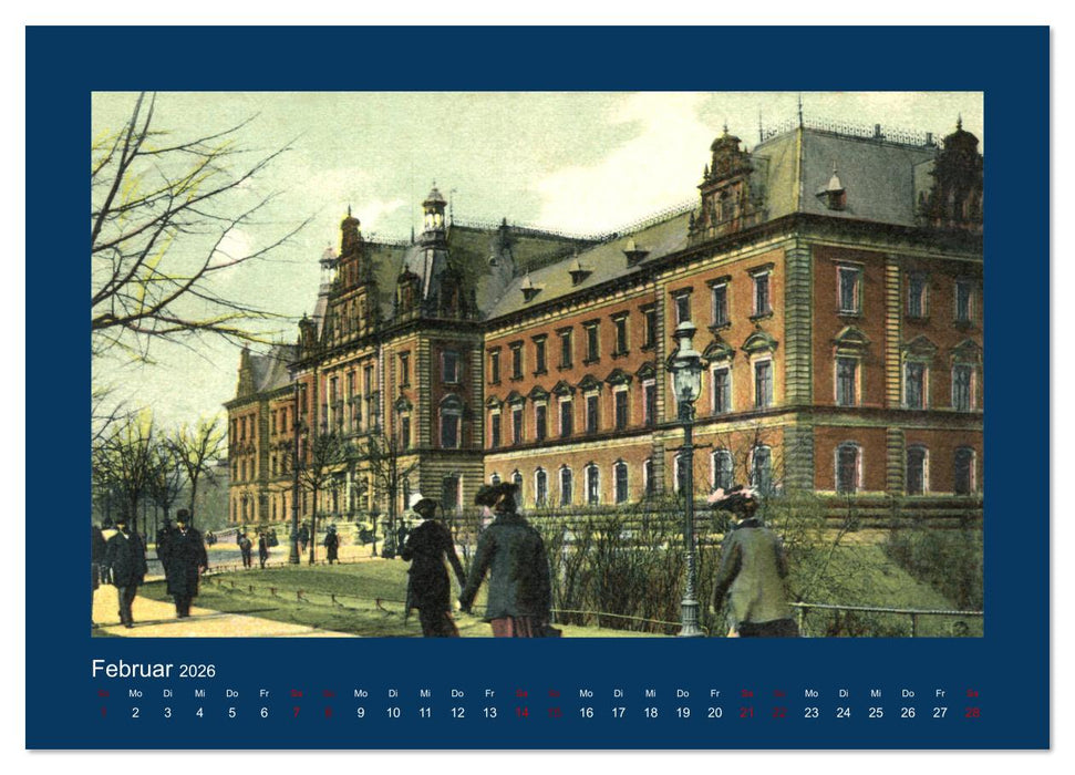 Lebendiges Hamburg von 1888 bis 1918 (CALVENDO Premium Wandkalender 2026)