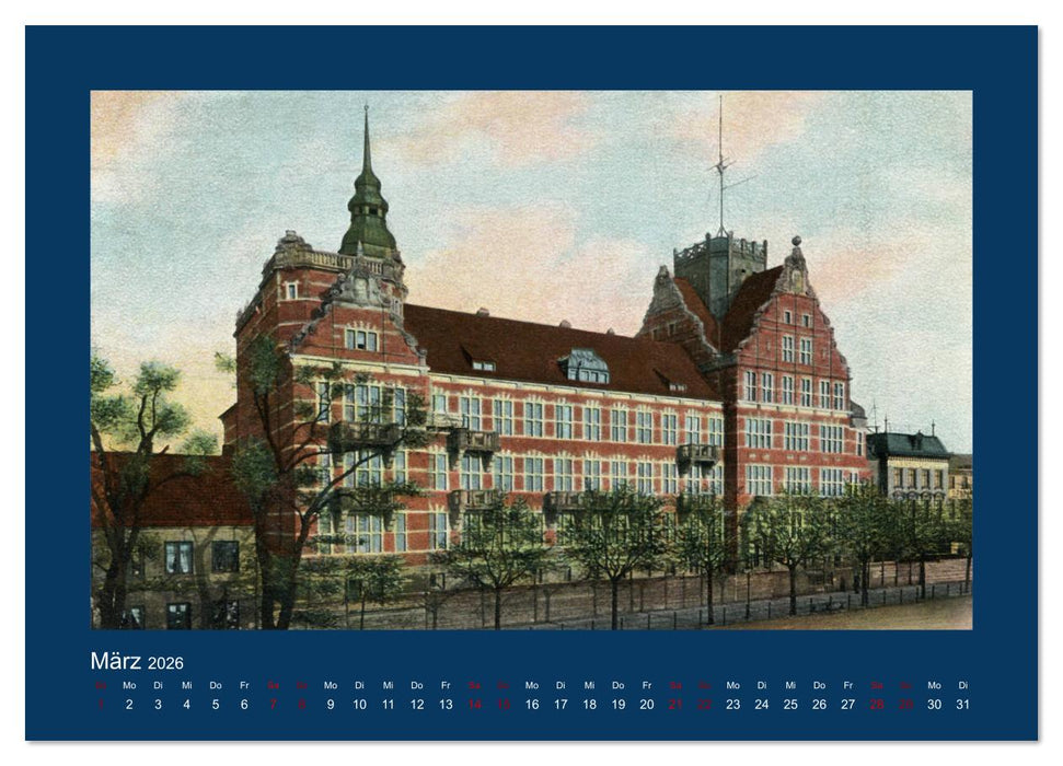 Lebendiges Hamburg von 1888 bis 1918 (CALVENDO Premium Wandkalender 2026)