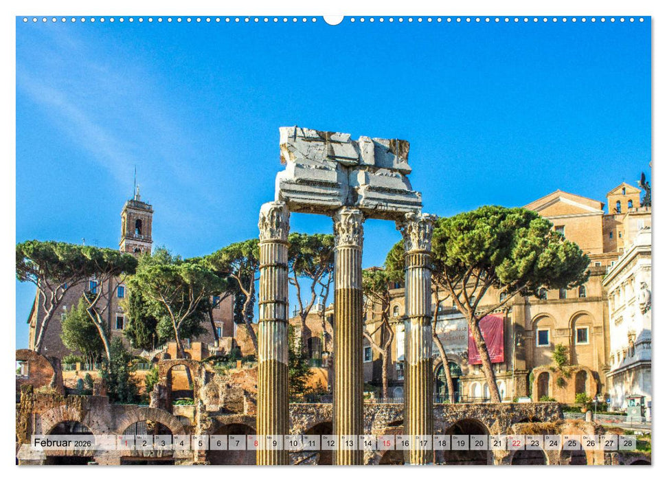 Historisches Rom (CALVENDO Wandkalender 2026)