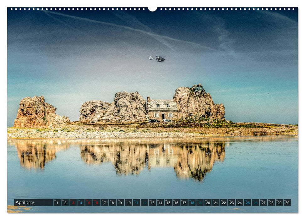 Bretagne zum Verlieben (CALVENDO Premium Wandkalender 2026)