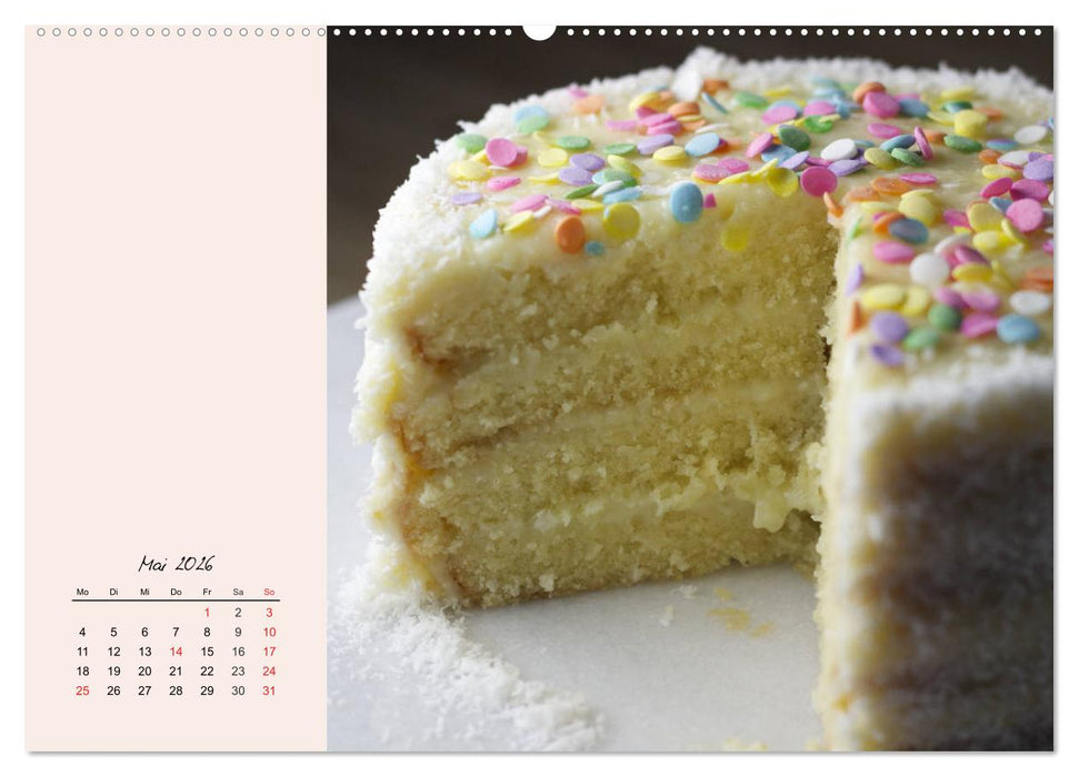 Bunte Torten und Cremen. Ein leckerer Augenschmaus (CALVENDO Premium Wandkalender 2026)