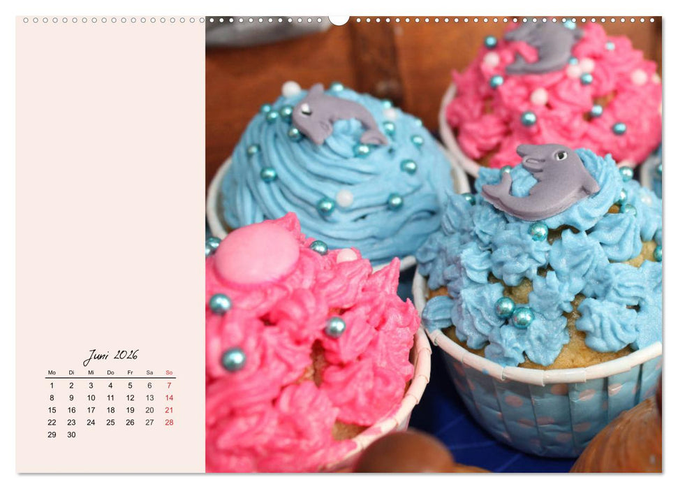 Bunte Torten und Cremen. Ein leckerer Augenschmaus (CALVENDO Premium Wandkalender 2026)