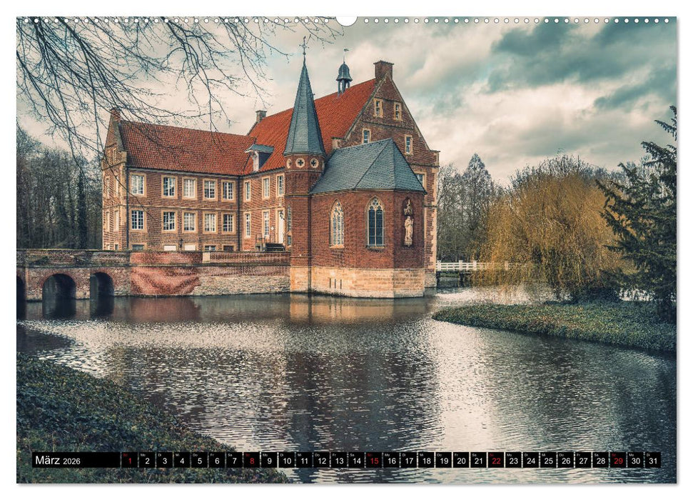 Das Münsterland - Meine Impressionen (CALVENDO Wandkalender 2026)