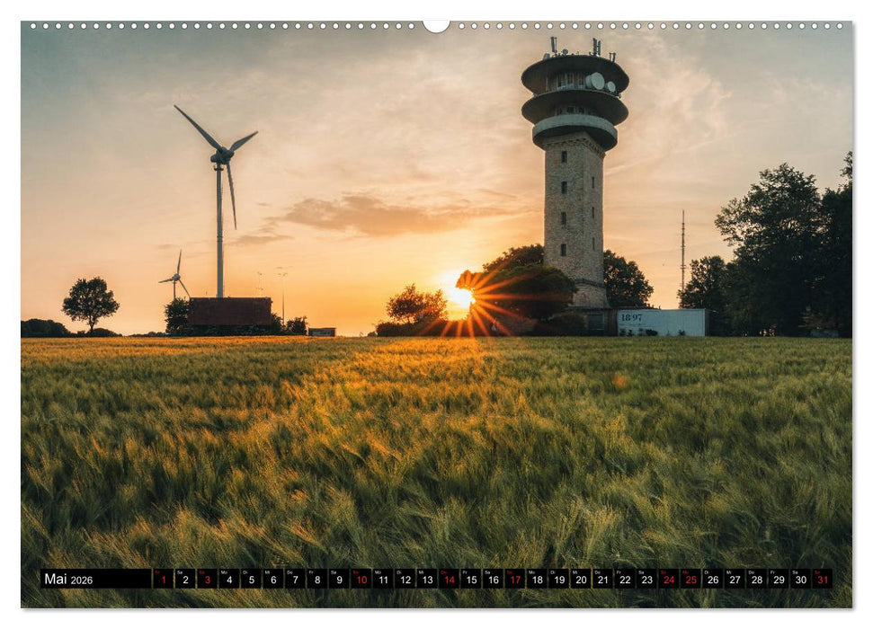 Das Münsterland - Meine Impressionen (CALVENDO Wandkalender 2026)