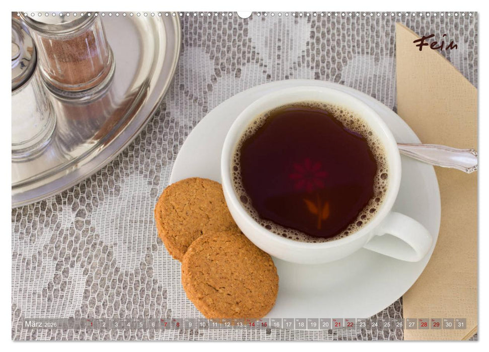 Aufblühendes Aroma (CALVENDO Premium Wandkalender 2026)