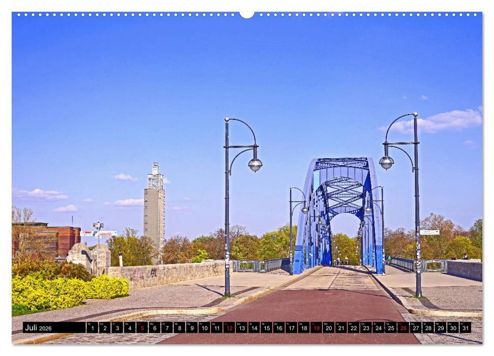 Frühling in Magdeburg (CALVENDO Premium Wandkalender 2026)