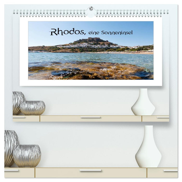 Rhodos, eine Sonneninsel (CALVENDO Premium Wandkalender 2026)