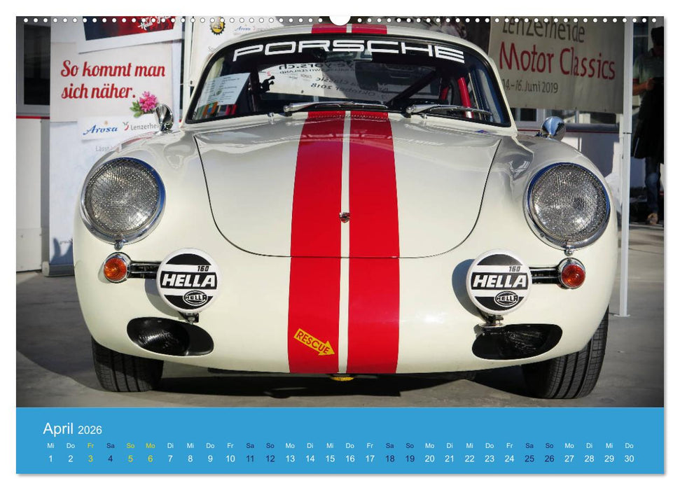 Porsche Classics (CALVENDO Wandkalender 2026)
